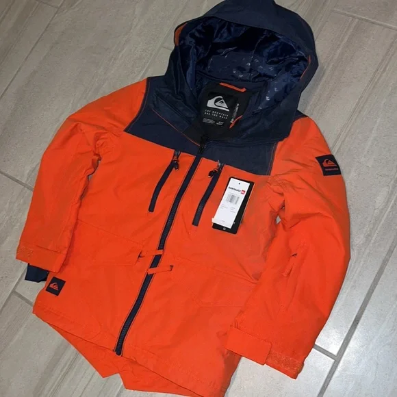 ❄️⛷ QUIKSILVER YOUTH- FAIRBANKS INSULATED SNOW JACKET NWT ⛷❄️ - Picture 4 of 11